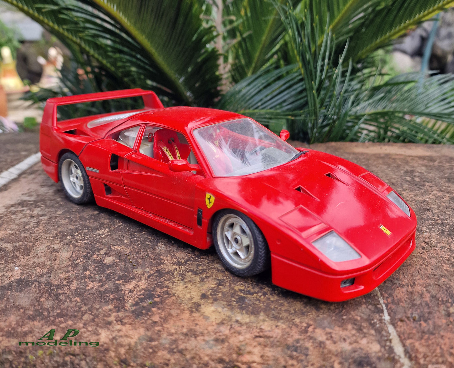 modellino auto 1/18 Ferrari f40 della Bburago modellini da collezione diecast