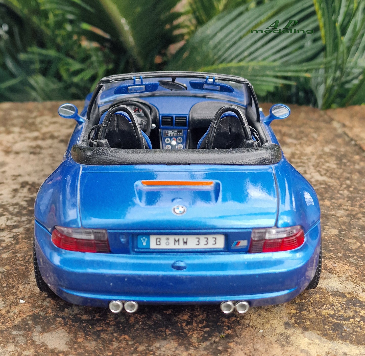 modellino auto scala 1/18 bmw z3 roadster modellini da collezione della bburago