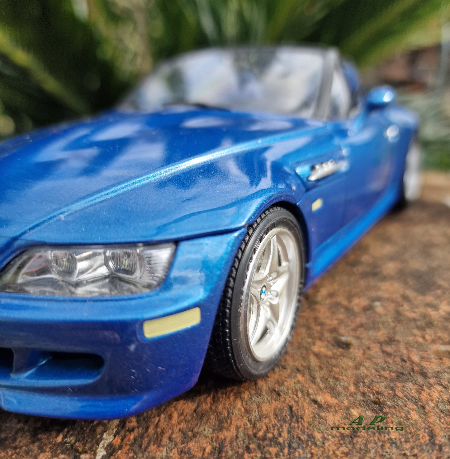 modellino auto scala 1/18 bmw z3 roadster modellini da collezione della bburago