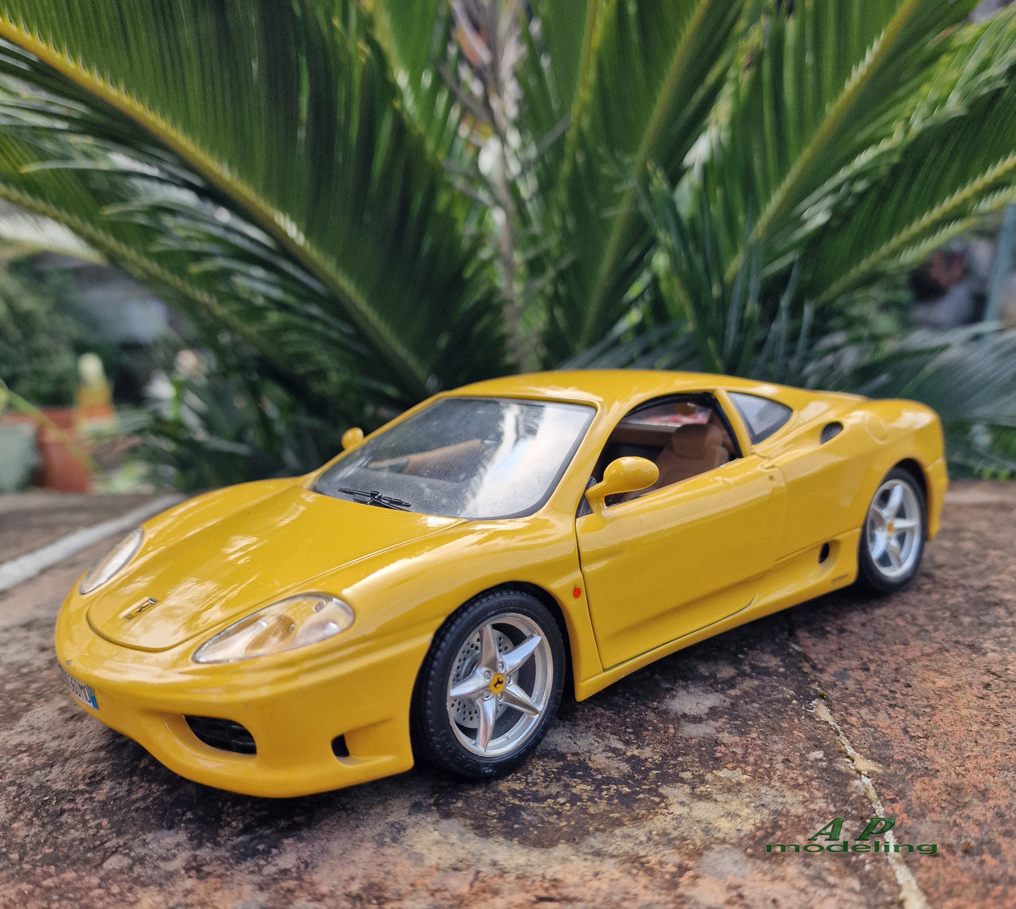 modellino auto scala 1/18 ferrari 360 modena modellini da collezione bburago