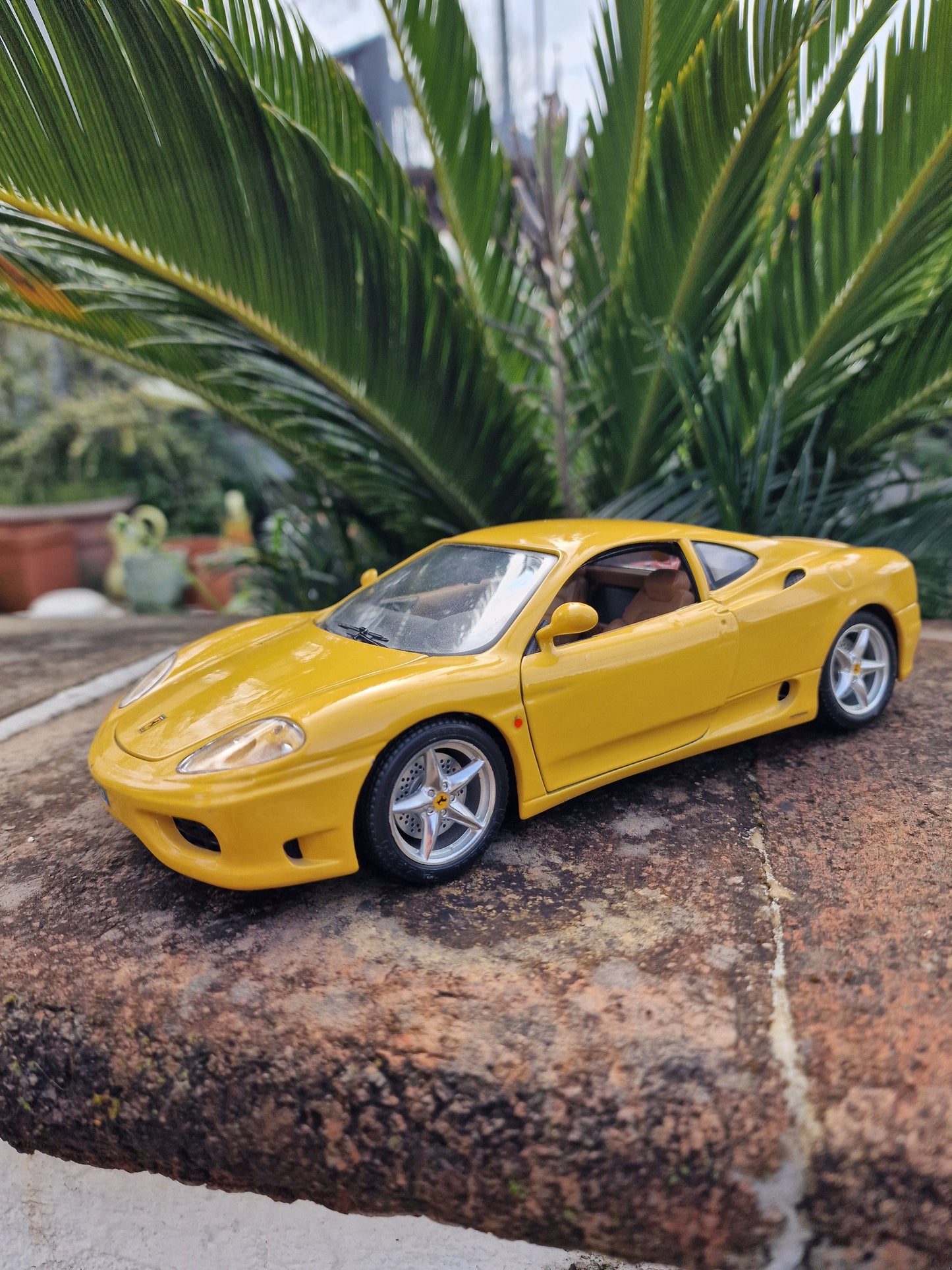 modellino auto scala 1/18 ferrari 360 modena modellini da collezione bburago