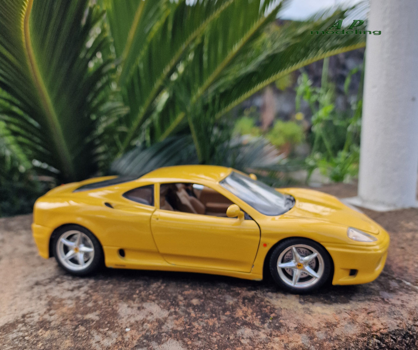 modellino auto scala 1/18 ferrari 360 modena modellini da collezione bburago
