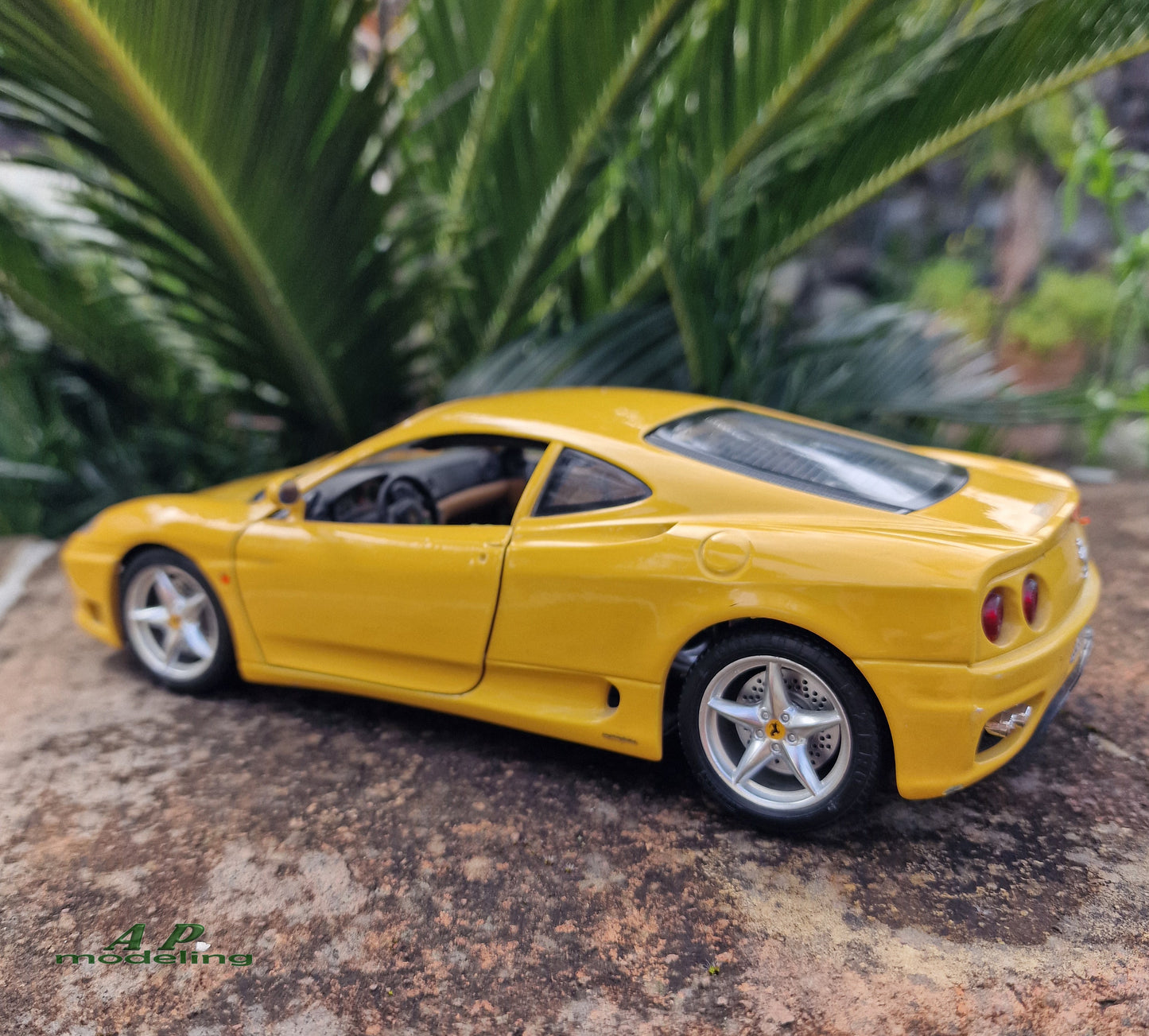 modellino auto scala 1/18 ferrari 360 modena modellini da collezione bburago