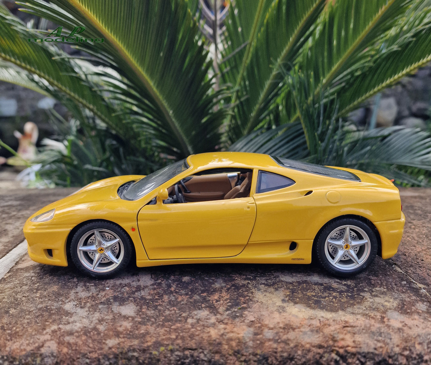 modellino auto scala 1/18 ferrari 360 modena modellini da collezione bburago