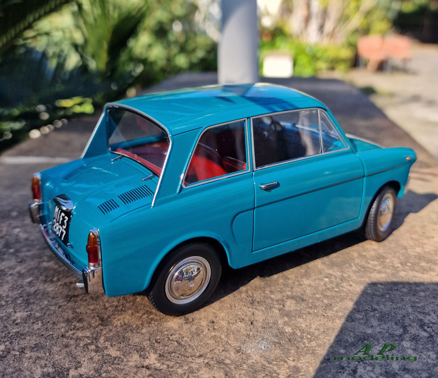 modellino auto scala 1/18 Autobianchi bianchina 4posti del 1962 della mitica