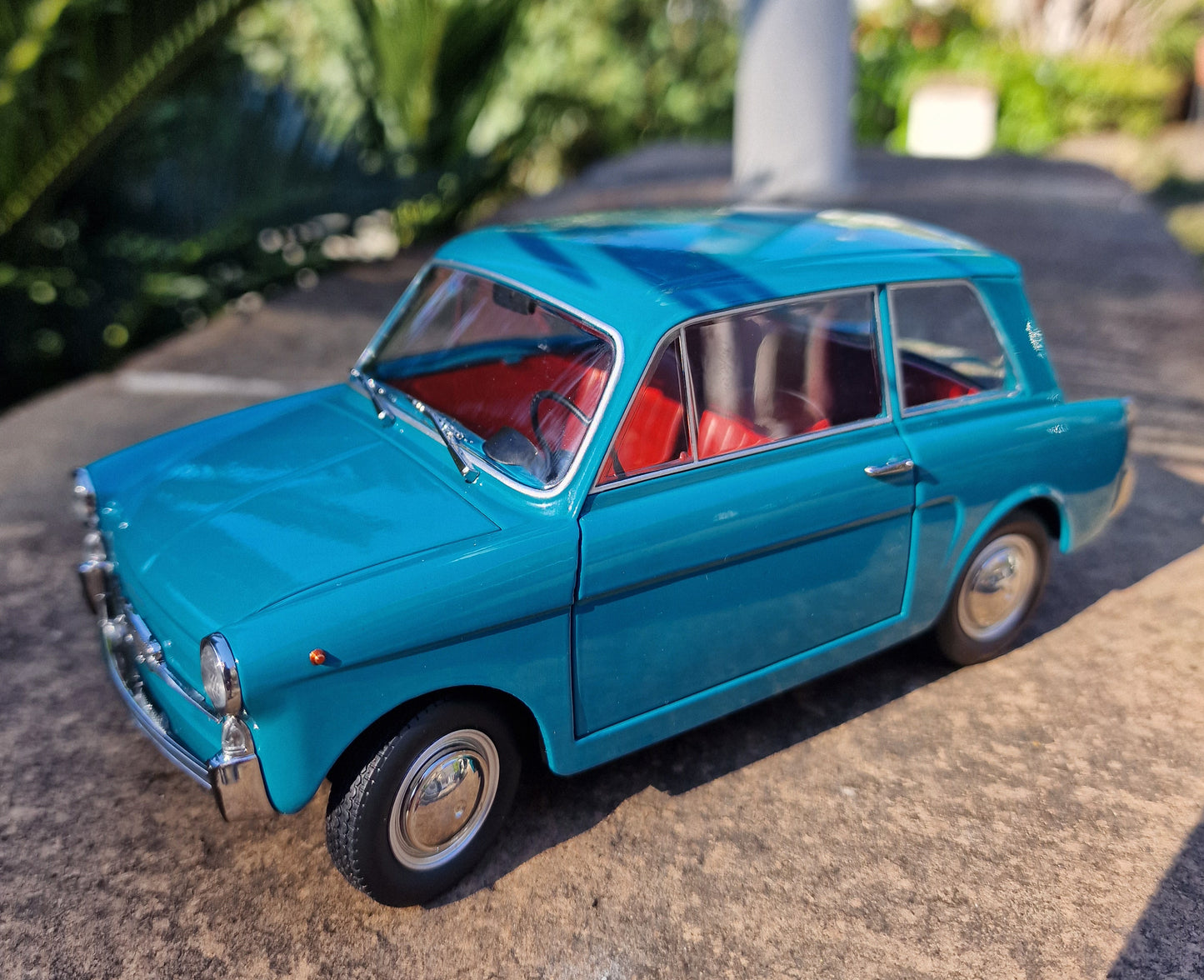 modellino auto scala 1/18 Autobianchi bianchina 4posti del 1962 della mitica