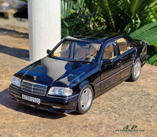 modellino auto 1/18 mercedes c36 AMG del 1993 modellini da collezione norev