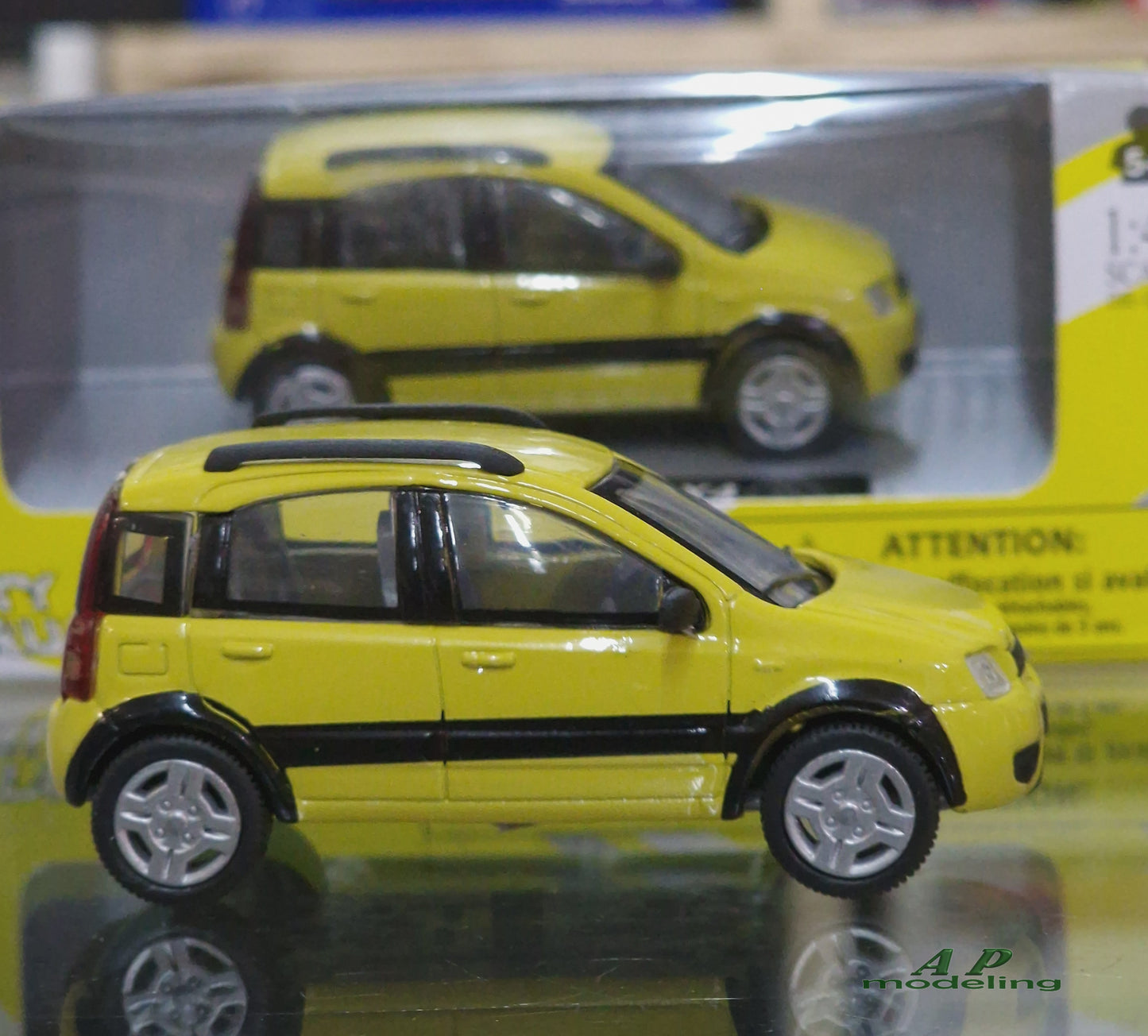 modellino auto scala 1/43 Fiat Panda 4x4 modellini NewRay diecast