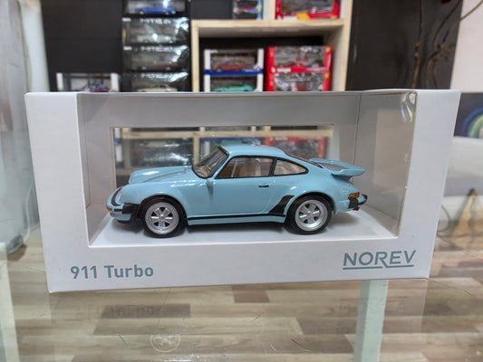 modellino auto scala 1/43 Porsche 911 Turbo modellini della Norev