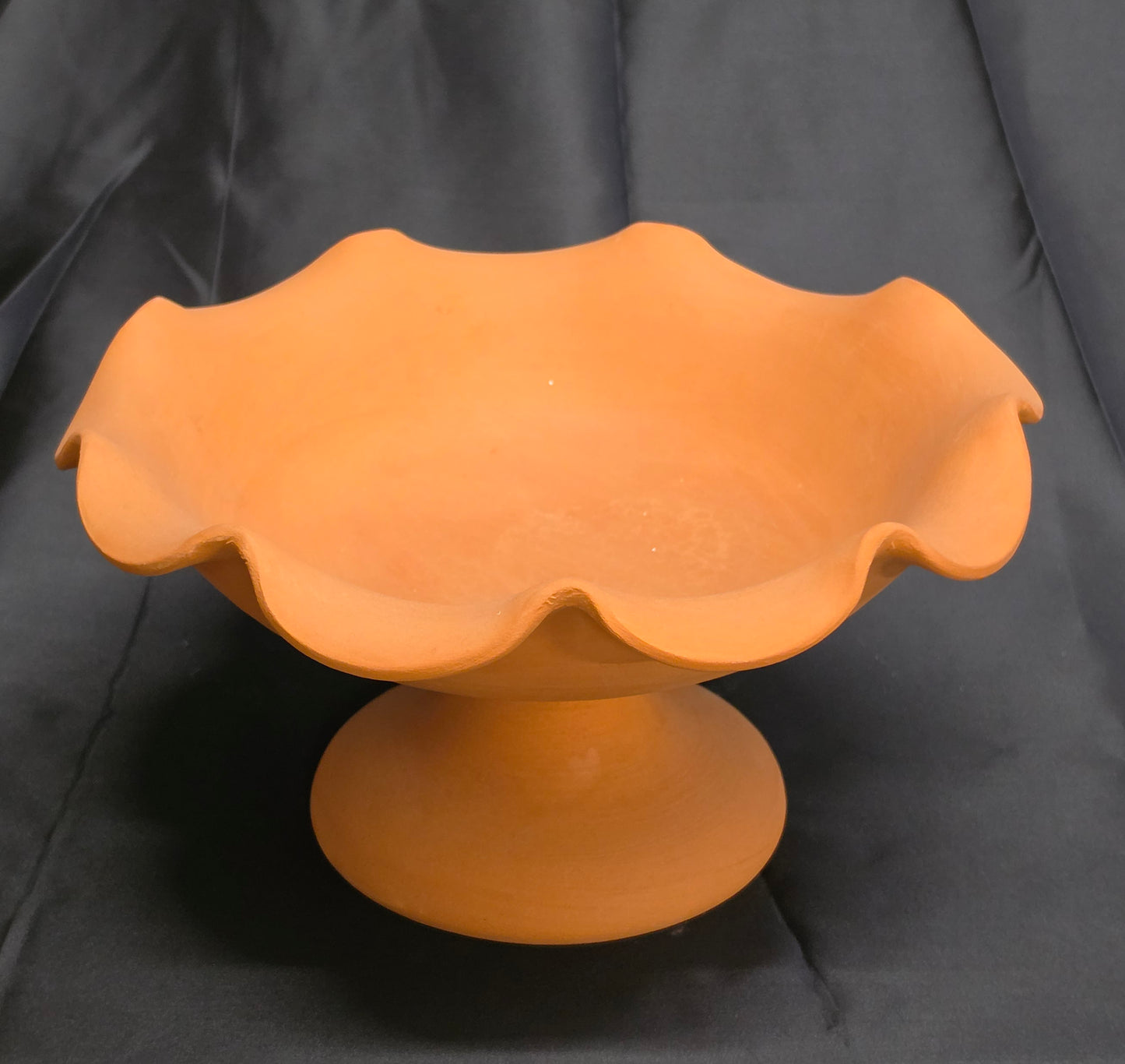 Centro tavola  portafrutta da cucina terracotta grezza da decorare diametro 30cm