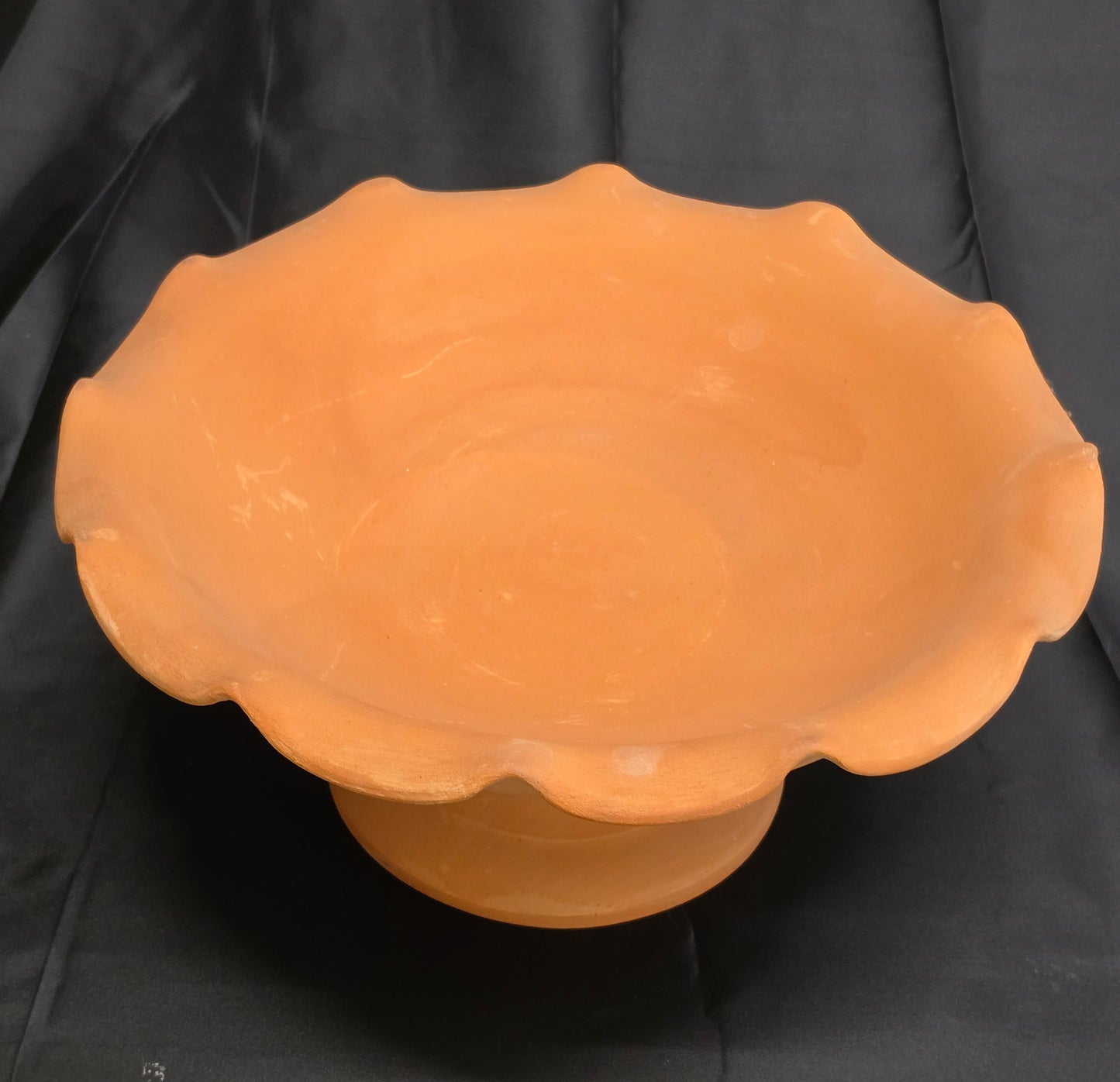 Centro tavola  portafrutta da cucina terracotta grezza da decorare diametro 30cm