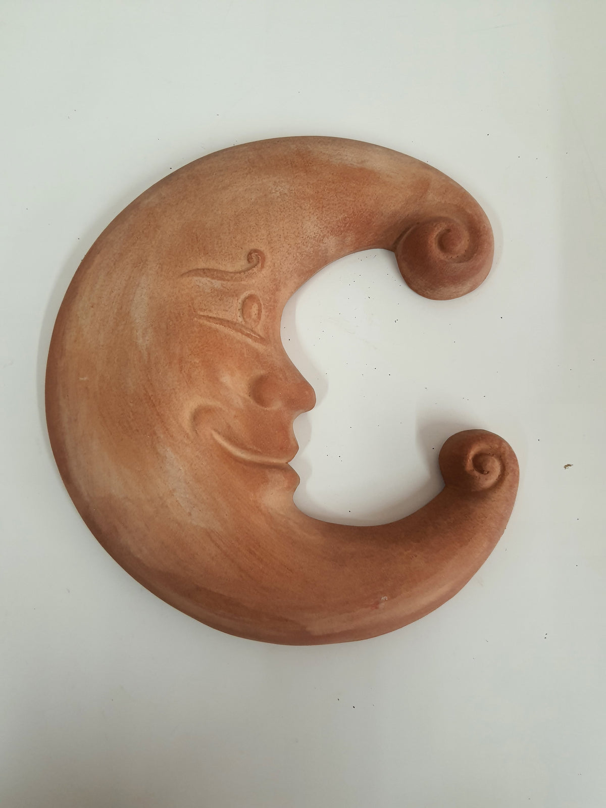 Luna in terracotta fregio da parete decorazione murale interno esterno