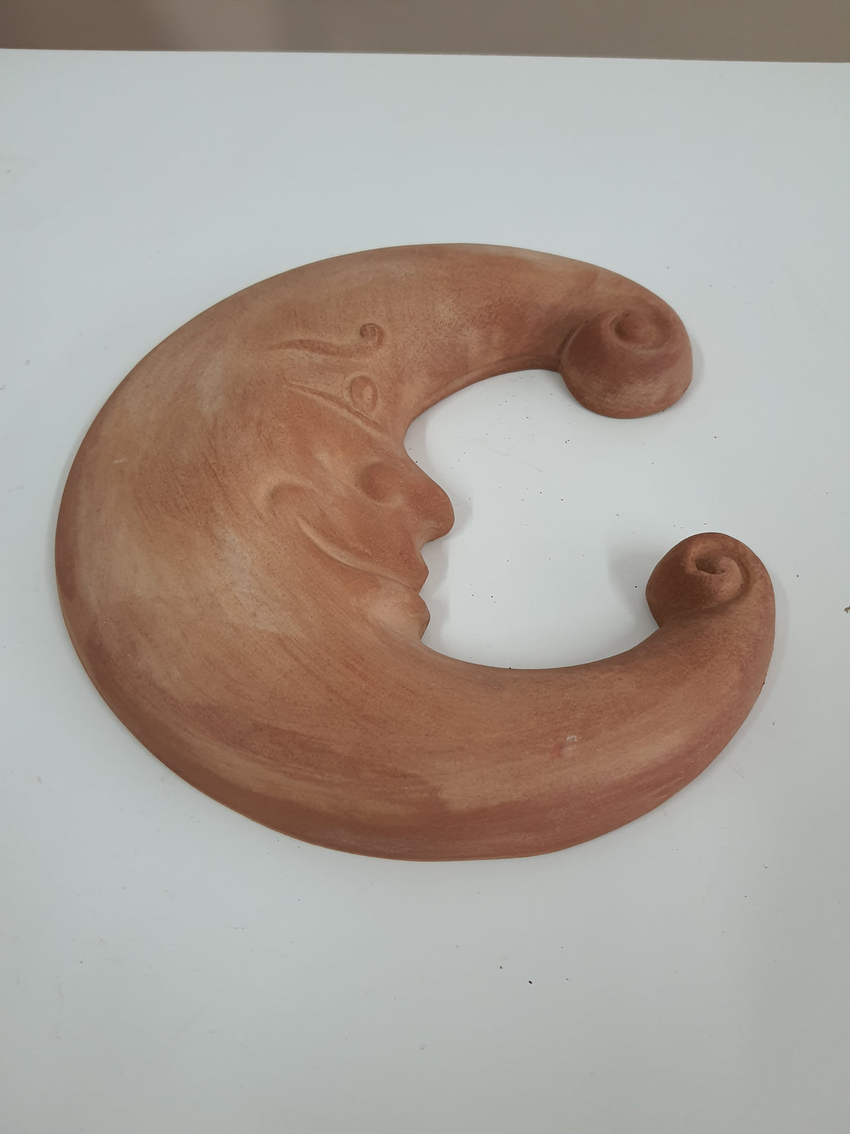 Luna in terracotta fregio da parete decorazione murale interno esterno