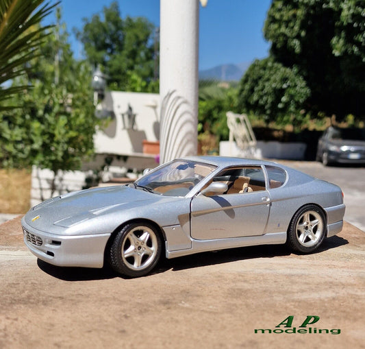 modellino auto 1:18 ferrari 456 gt della bburago modellini made in italy A usato