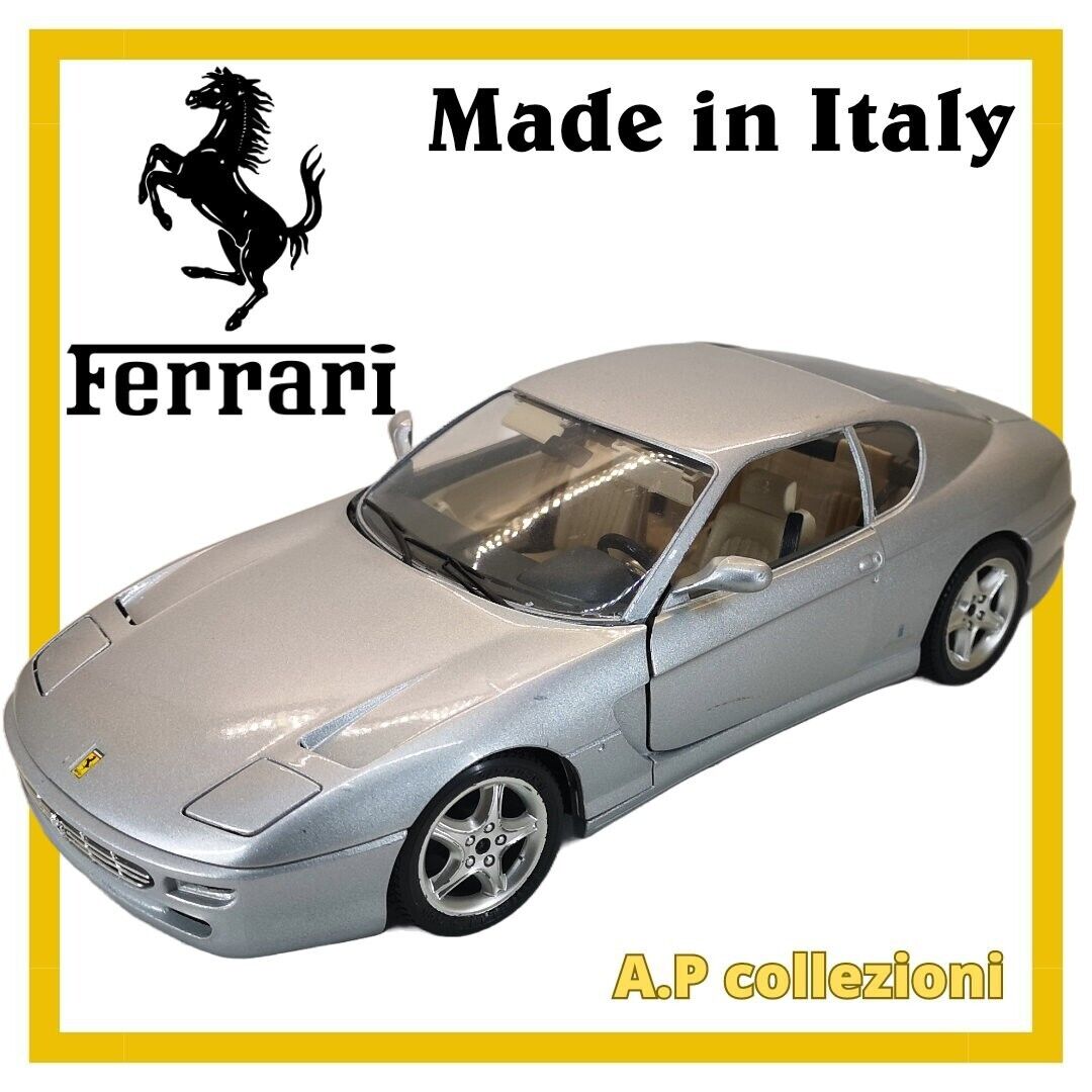 modellino auto 1:18 ferrari 456 gt della bburago modellini made in italy A usato