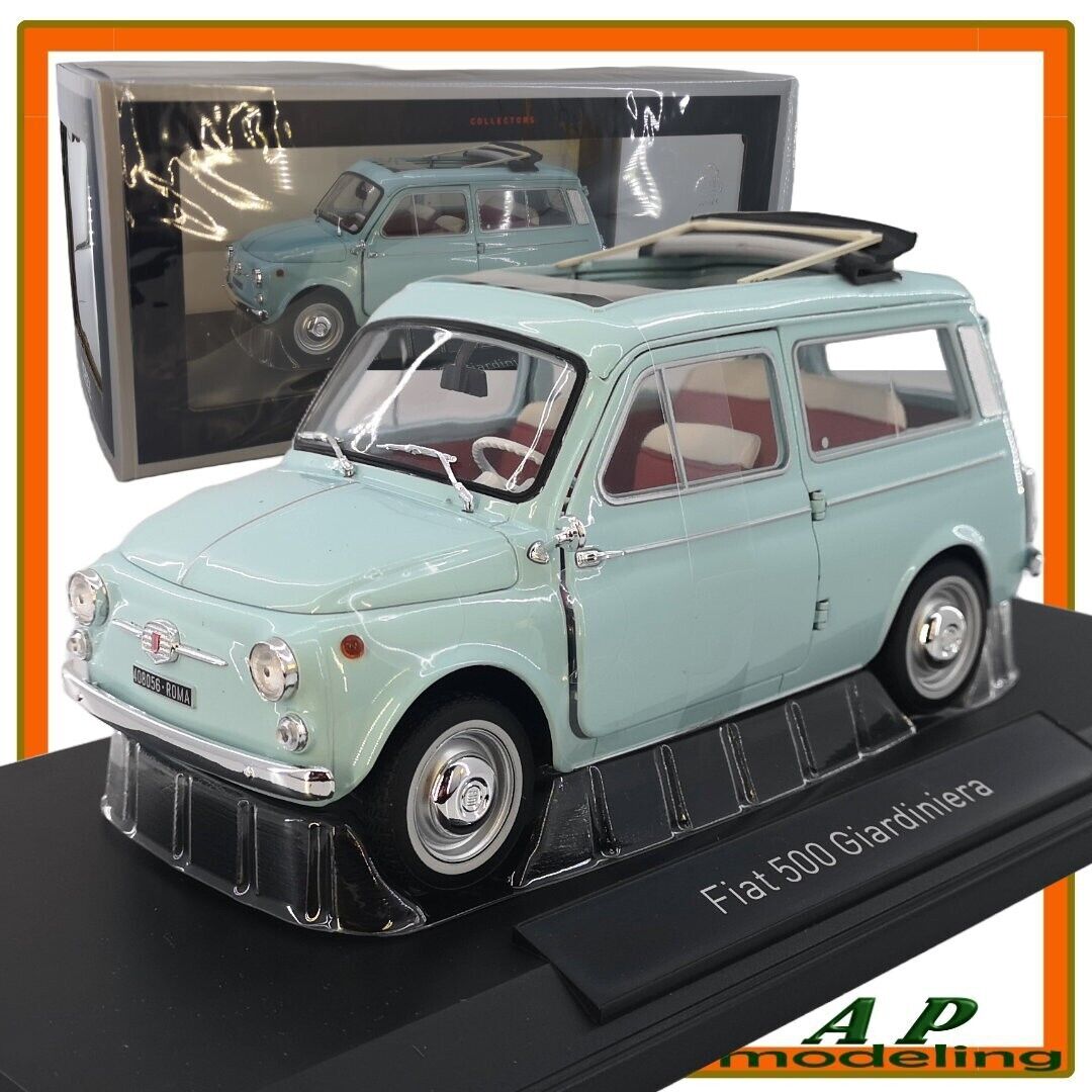 modellino fiat 500 giardiniera scala 1/18 modellini da collezione vintage norev