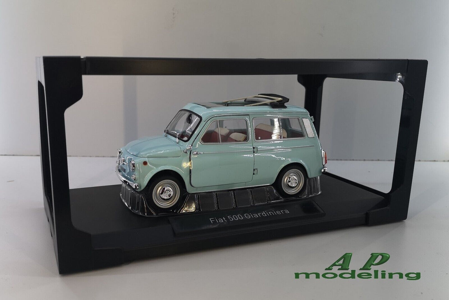 modellino fiat 500 giardiniera scala 1/18 modellini da collezione vintage norev