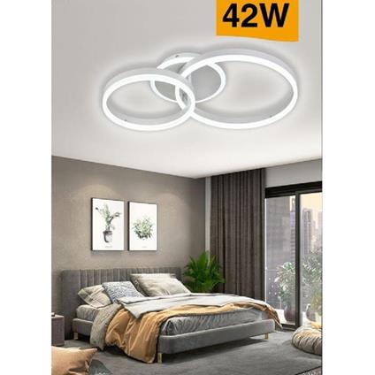 Plafoniera led moderna da soffitto lampadario per salone camera da letto cucina