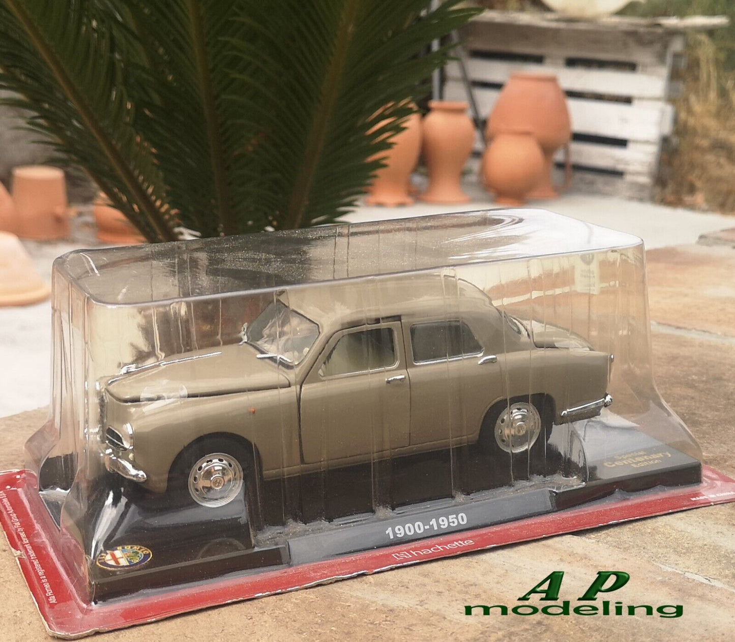 modellino auto 1/24 alfa romeo 1900 del 1950 modellini vintage da collezione usato