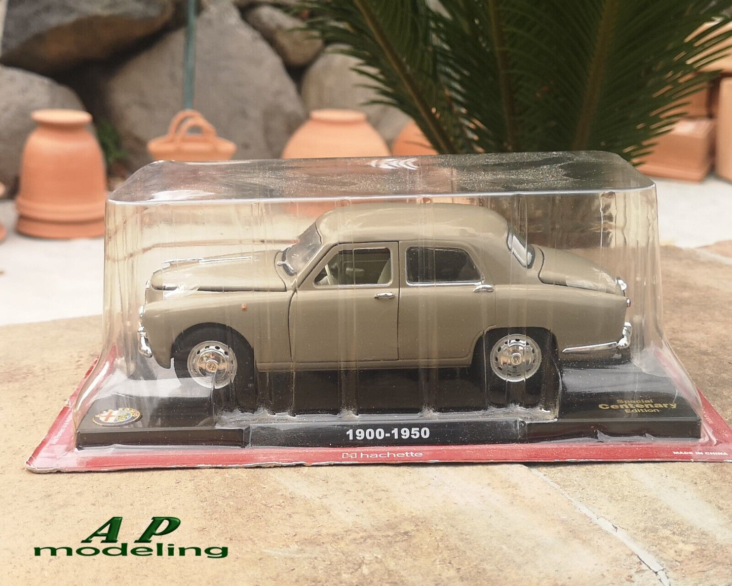 modellino auto 1/24 alfa romeo 1900 del 1950 modellini vintage da collezione usato