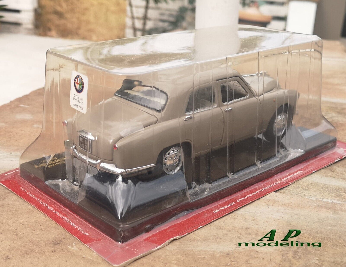 modellino auto 1/24 alfa romeo 1900 del 1950 modellini vintage da collezione usato