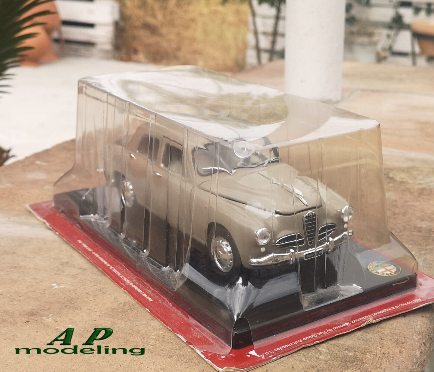 modellino auto 1/24 alfa romeo 1900 del 1950 modellini vintage da collezione usato