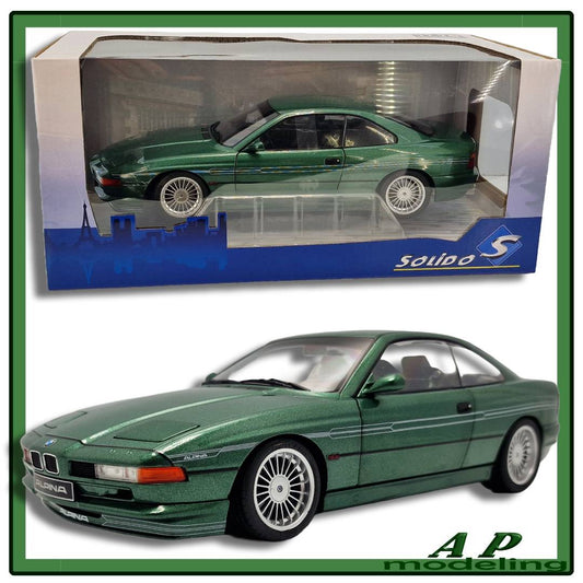 modellino auto scala 1/18 BMW 850 coupè Alpina B12 del 1990 modellini die cast