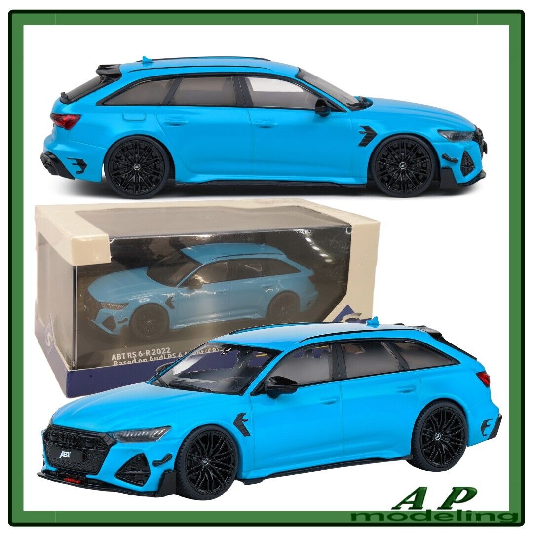 modellino auto scala 1/43 Audi A6 avant ABT RS6 del 2022 modellini da collezione