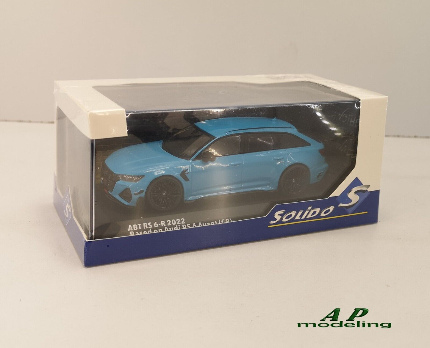 modellino auto scala 1/43 Audi A6 avant ABT RS6 del 2022 modellini da collezione