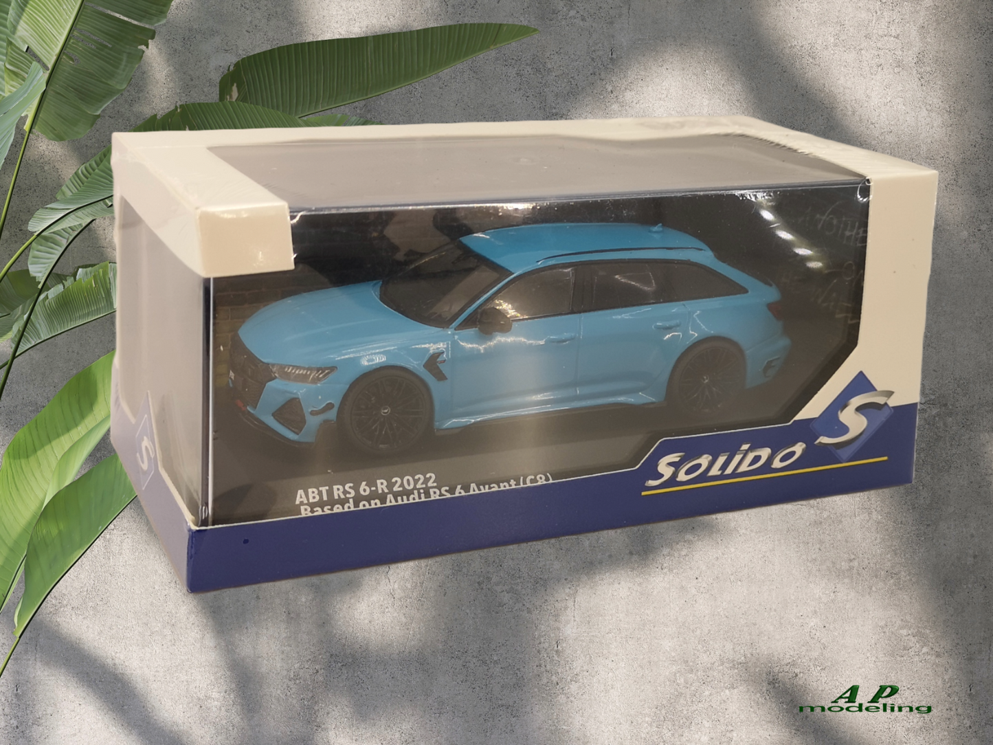 modellino auto scala 1/43 Audi A6 avant ABT RS6 del 2022 modellini da collezione