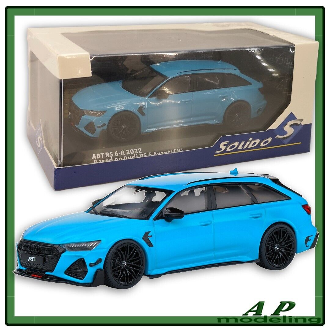 modellino auto scala 1/43 Audi A6 avant ABT RS6 del 2022 modellini da collezione