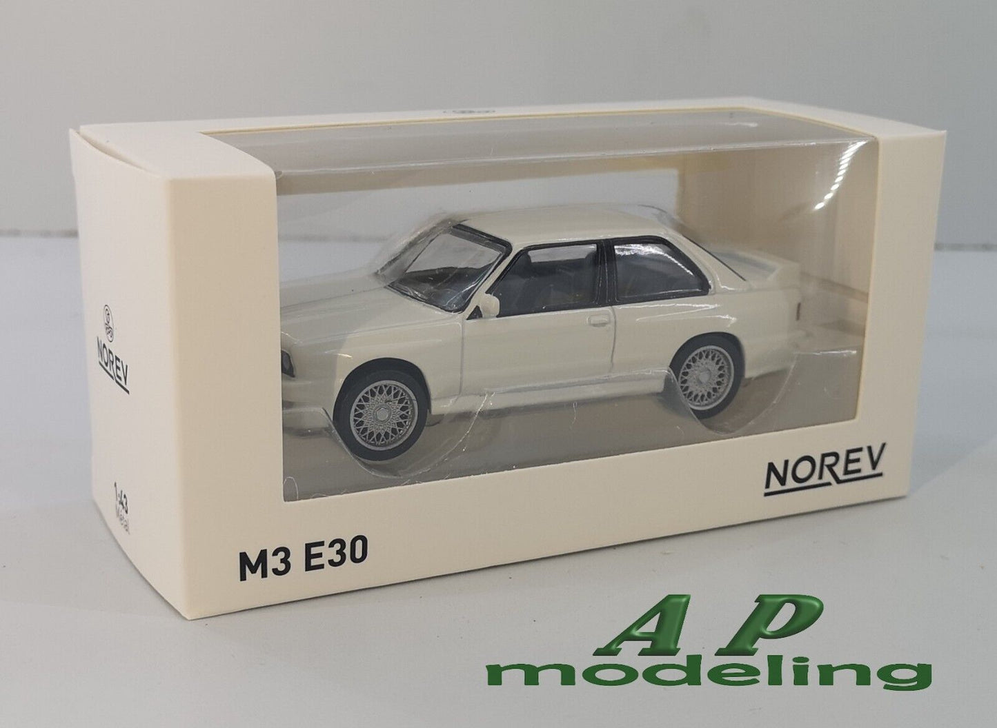 modellino auto 1:43 BMW serie 3 M3 E30 modellini da collezione die cast norev