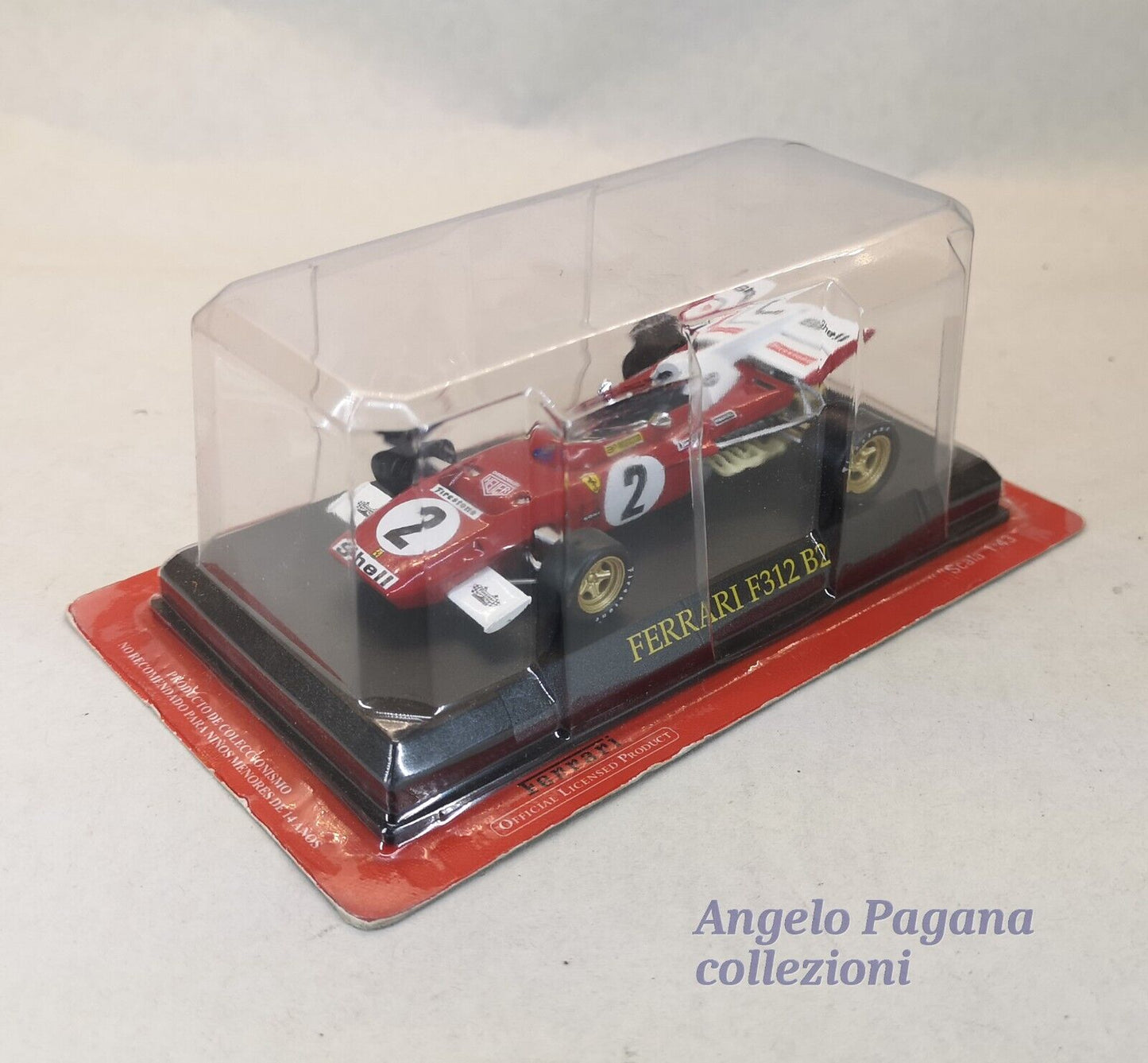 modellino ferrari f312 b2 modellini auto da collezione scala 1/43 formula 1 f1