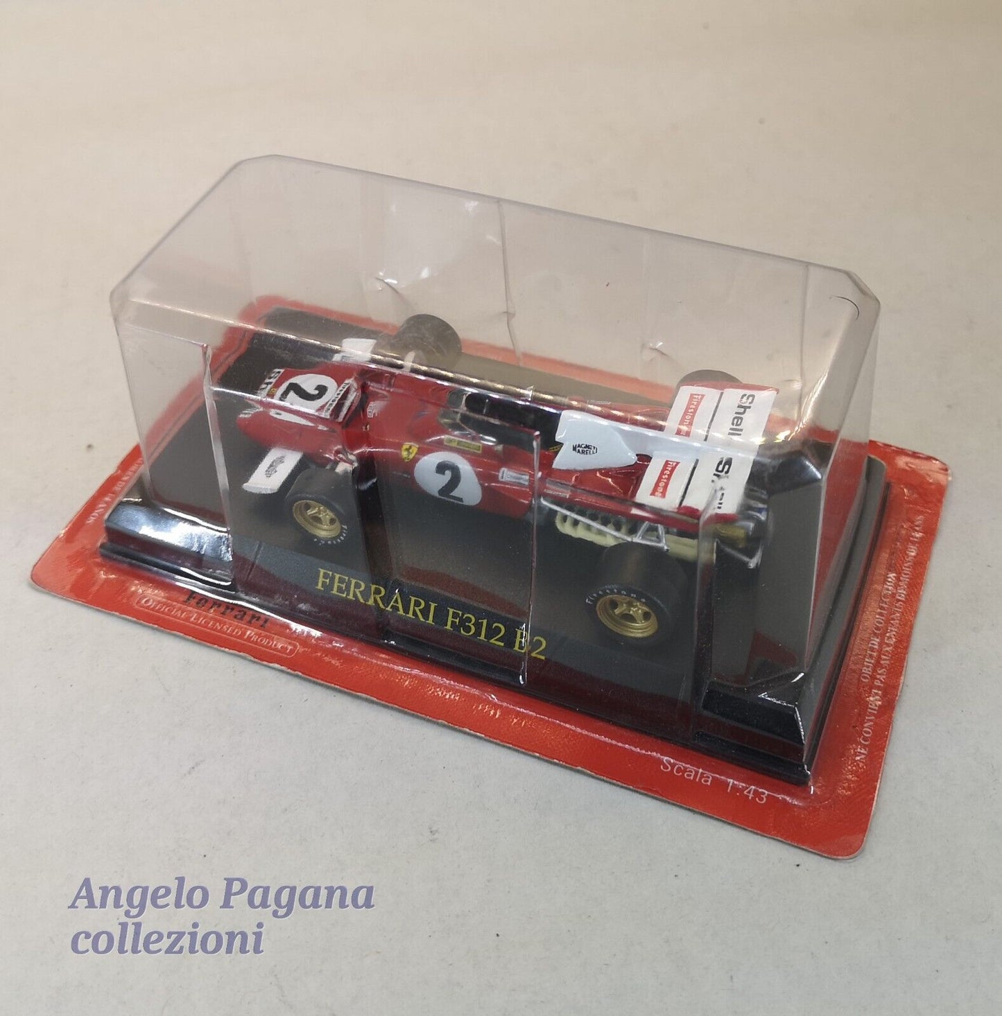 modellino ferrari f312 b2 modellini auto da collezione scala 1/43 formula 1 f1