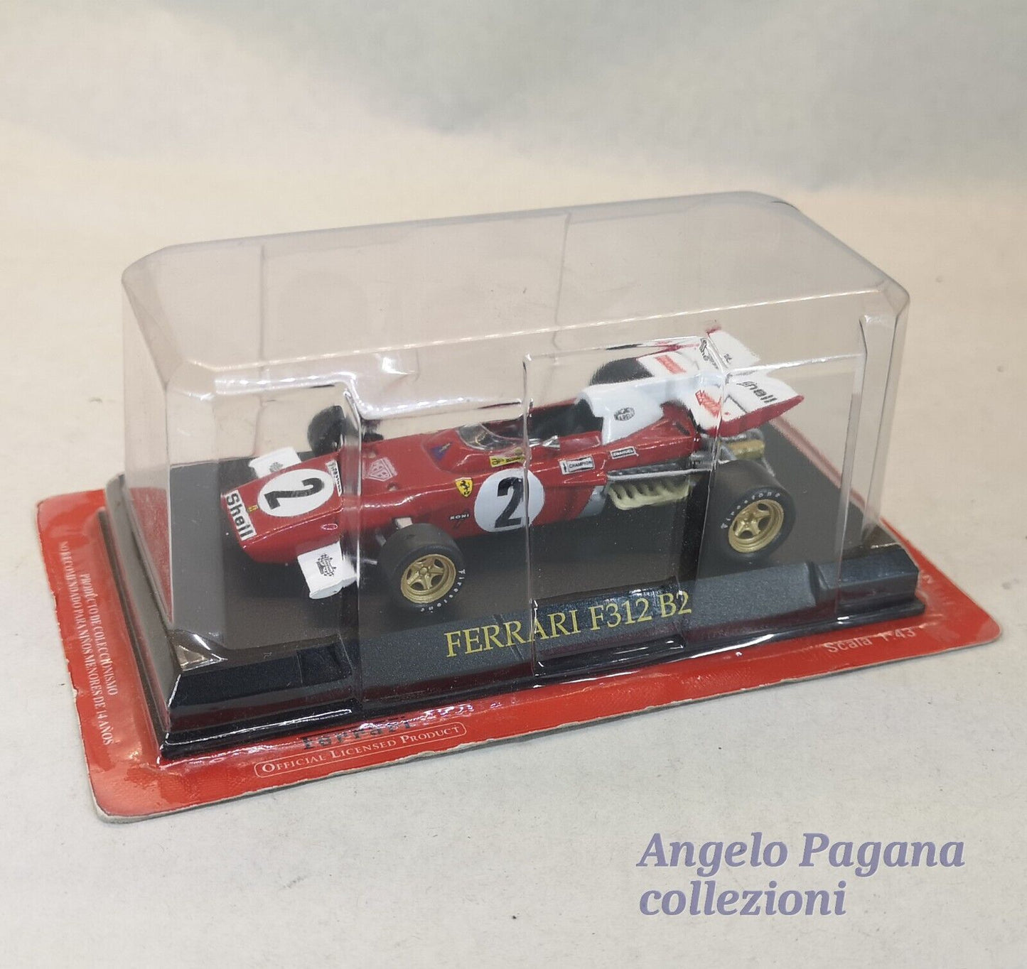 modellino ferrari f312 b2 modellini auto da collezione scala 1/43 formula 1 f1