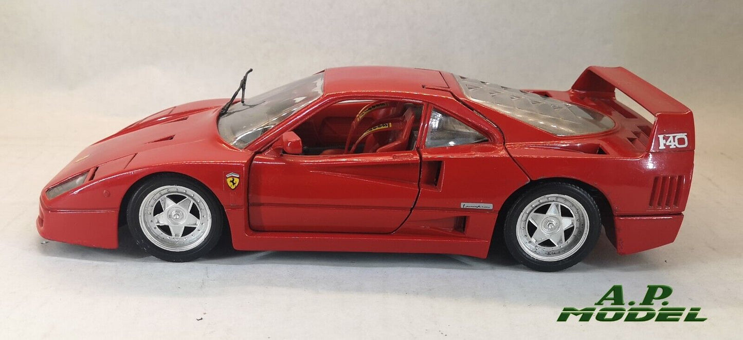 modellino ferrari f40 scala 1/18 obsoleto usato modellini auto da collezione usato