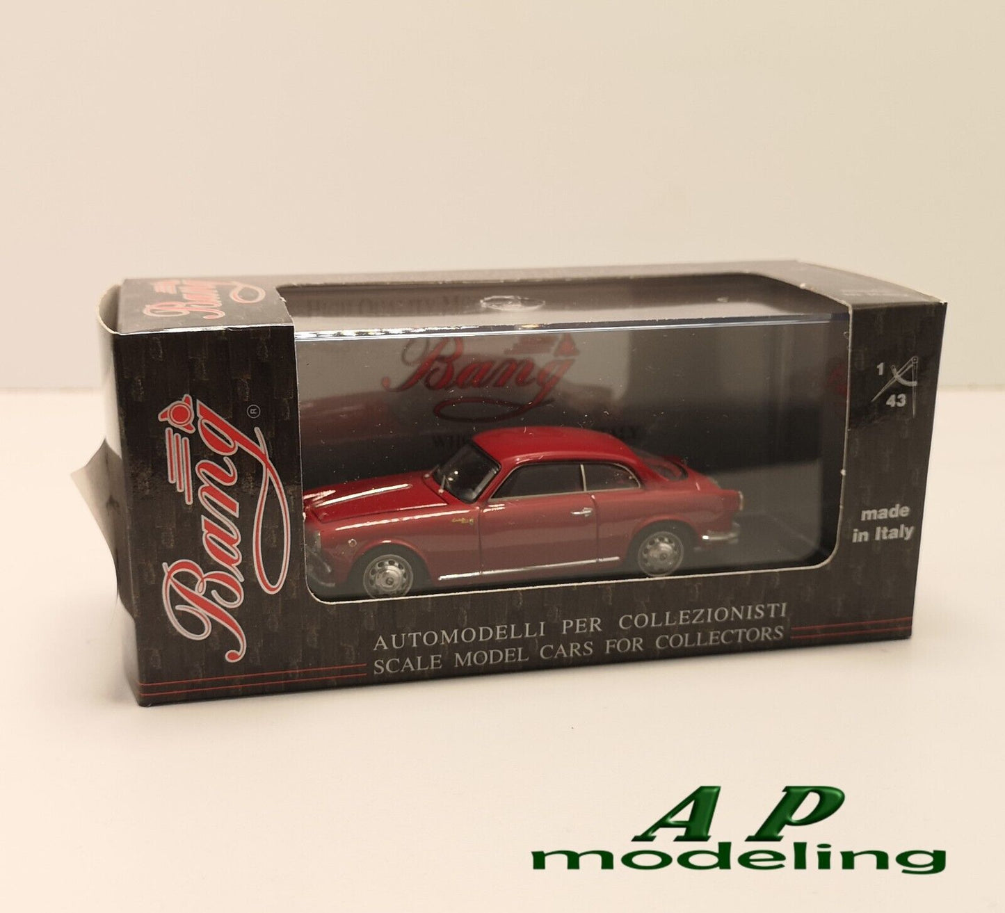 modellino auto 1/43 alfa romeo giulietta sprint 1954 modellini da collezione