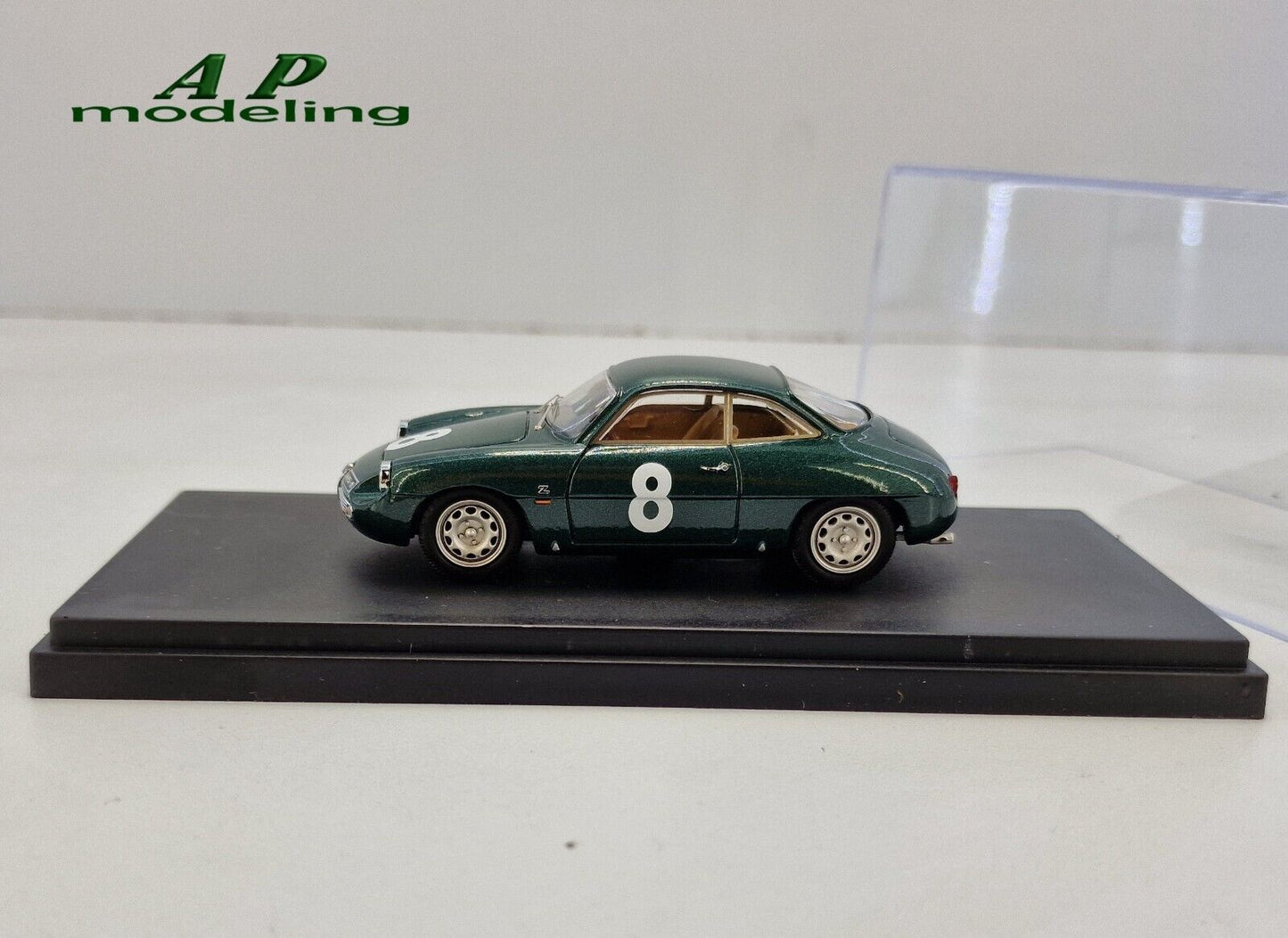 modellino auto 1/43 alfa romeo giulietta sz targa florio del 1961 modellini