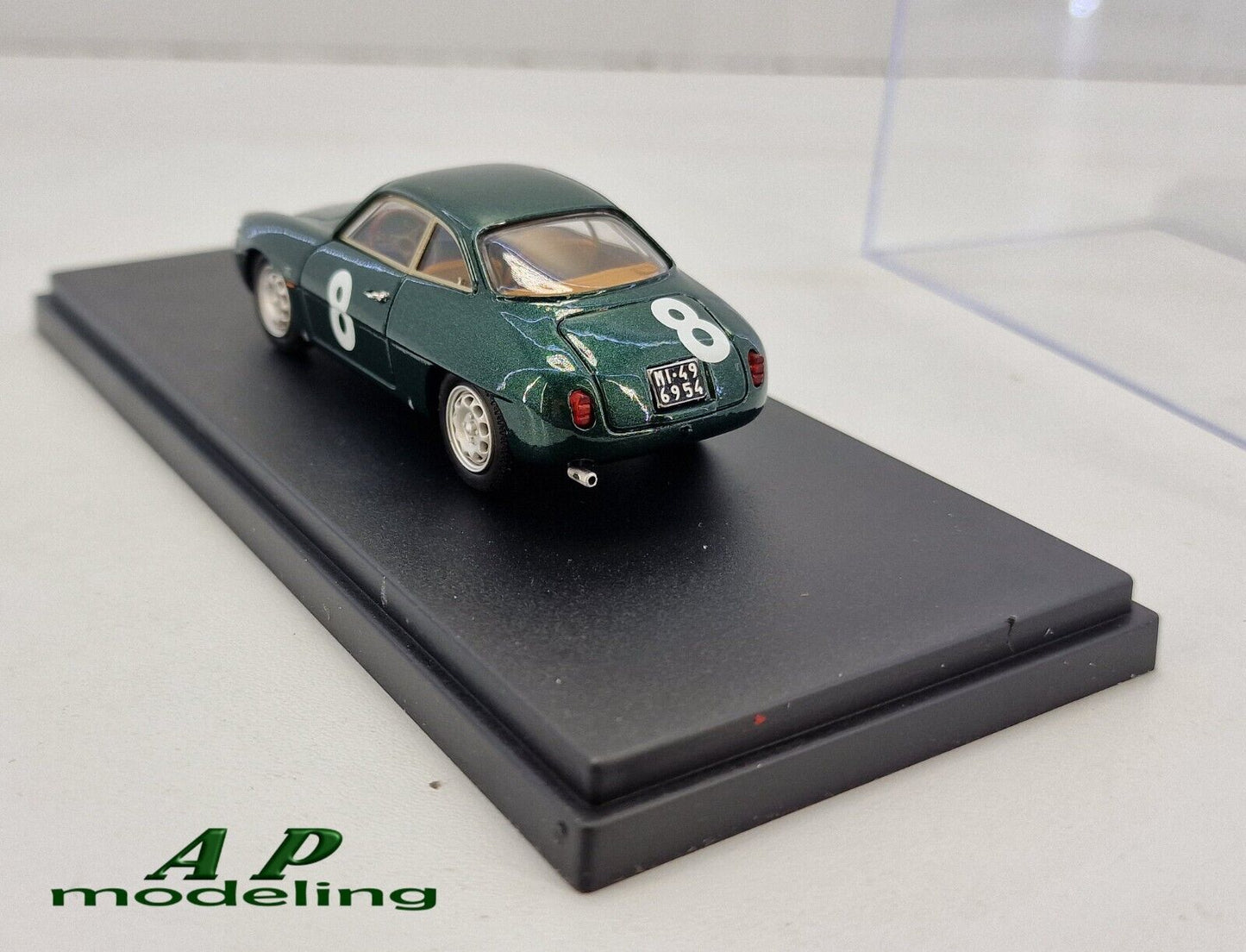 modellino auto 1/43 alfa romeo giulietta sz targa florio del 1961 modellini