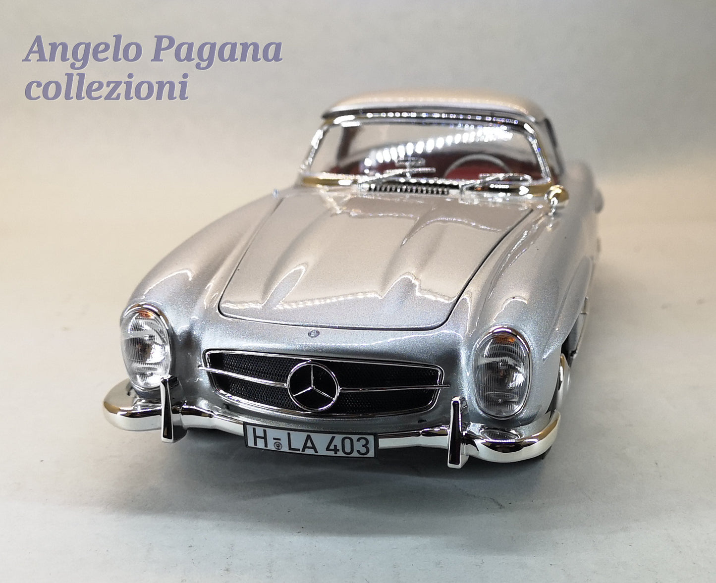 modellino auto 1:18 mercedes benz 300 sl roadster 1957 diecast della norev