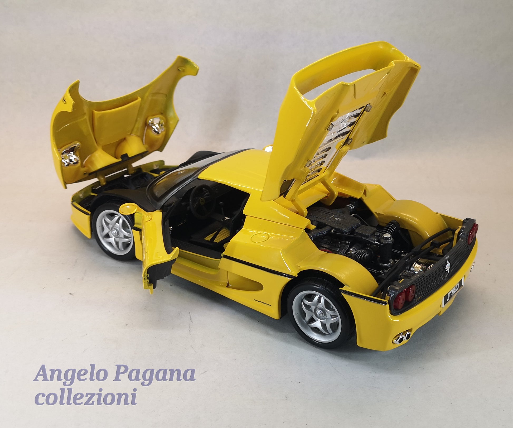 modellino auto scala 1/18 Ferrari F50 modellini da collezione della bu –  arte e luce designers