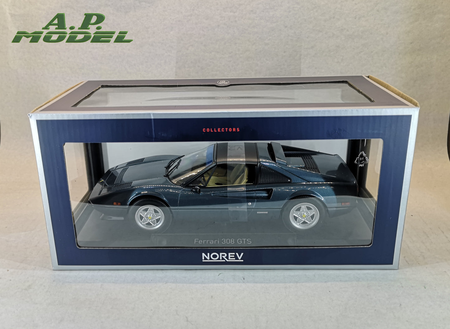 modellino auto 1:18 Ferrari 308 GTS modellini vintage in scala della norev metal