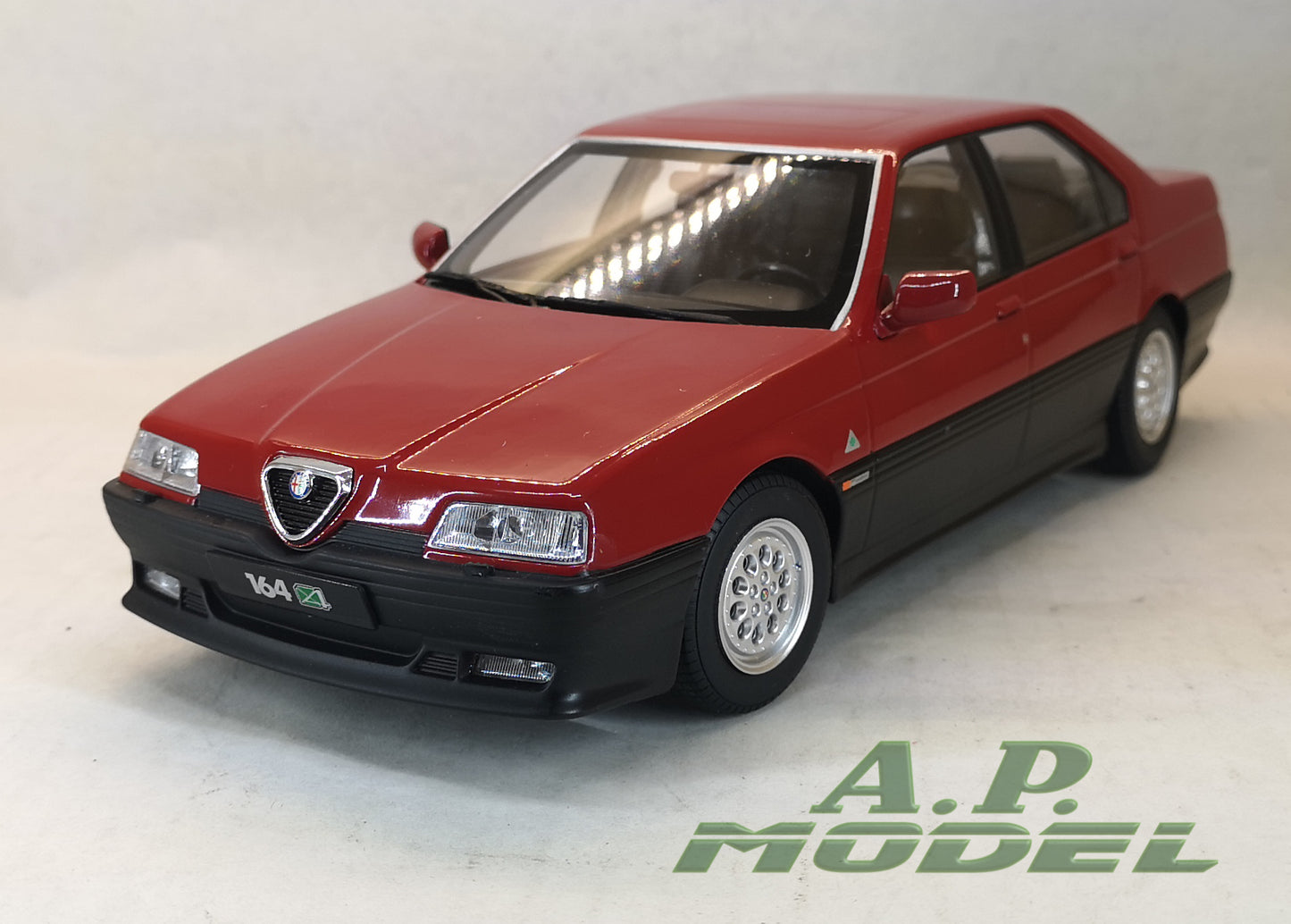 modellino auto scala 1:18 alfa romeo 164 Q4 del 1994 modellini da collezione