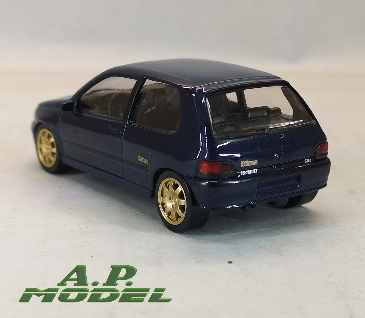 modellino auto scala 1:43 Renault Clio Williams modellini diecast norev