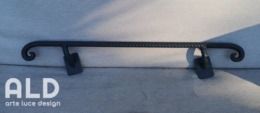 Copia del Corrimano in ferro battuto Ø20mm per interno ed esterno mancorrente artigianale