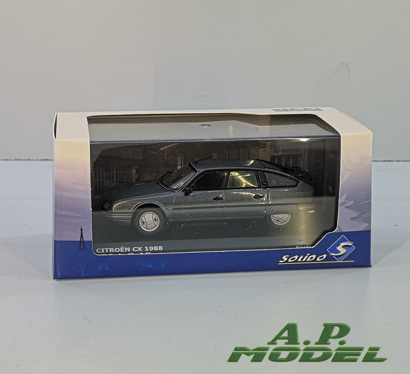 modellino auto 1:43 Citroen cx gti turbo 2 2,5l del 1988 macchinine solido