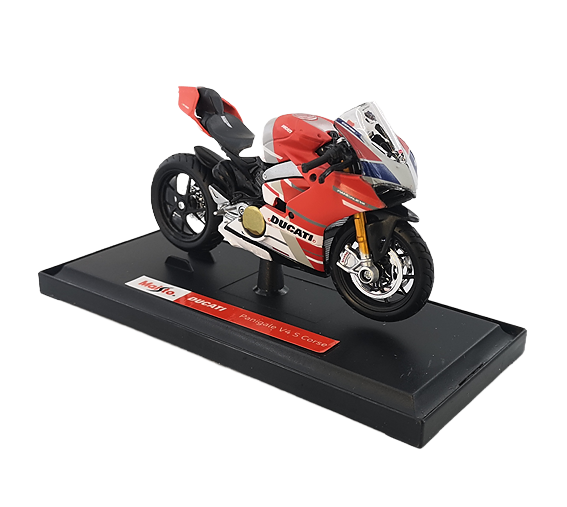 modellino moto scala 1:18 ducati panigale v4 s corse modellini di motociclette