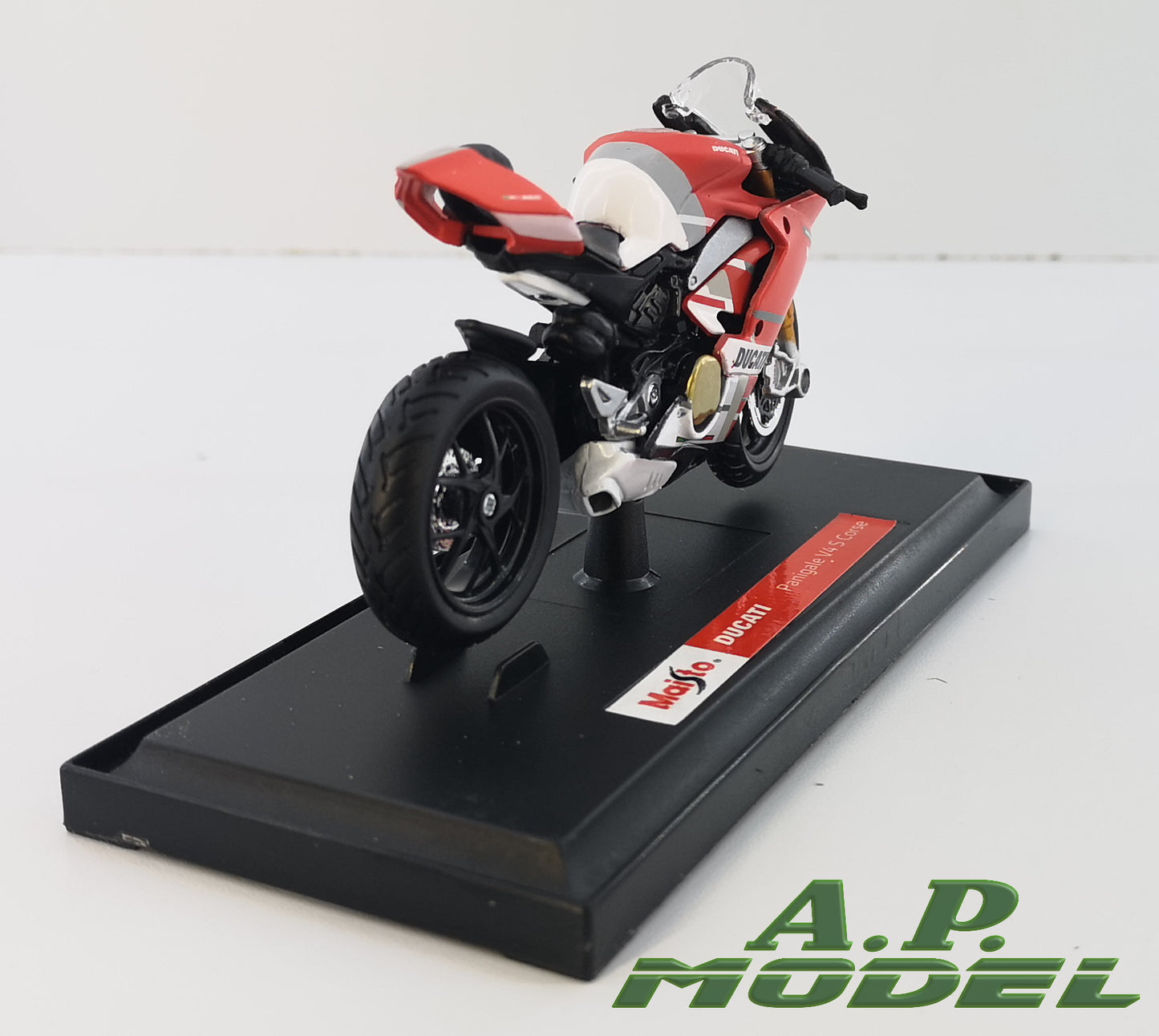 modellino moto scala 1:18 ducati panigale v4 s corse modellini di motociclette