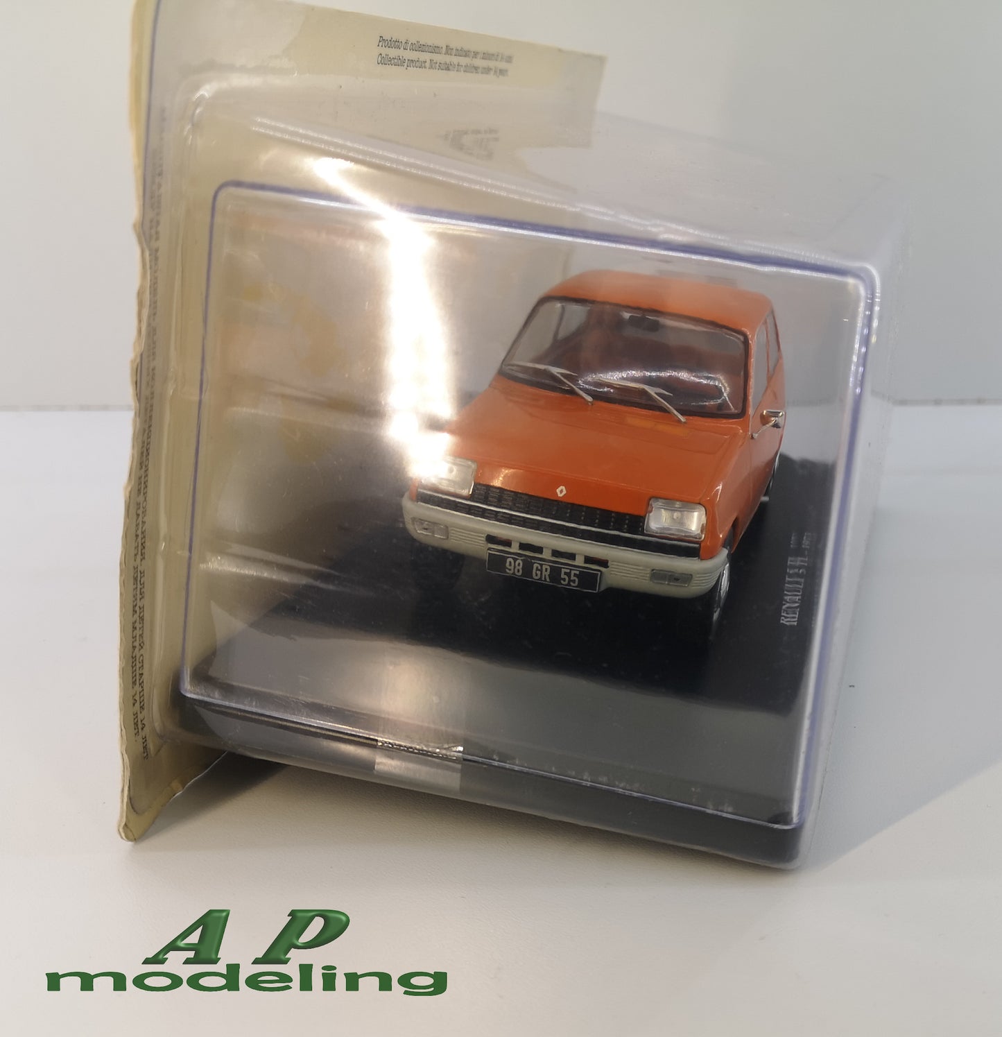 modellino auto 1/24 Renault 5 tl del 1973 modellini vintage da collezione usato