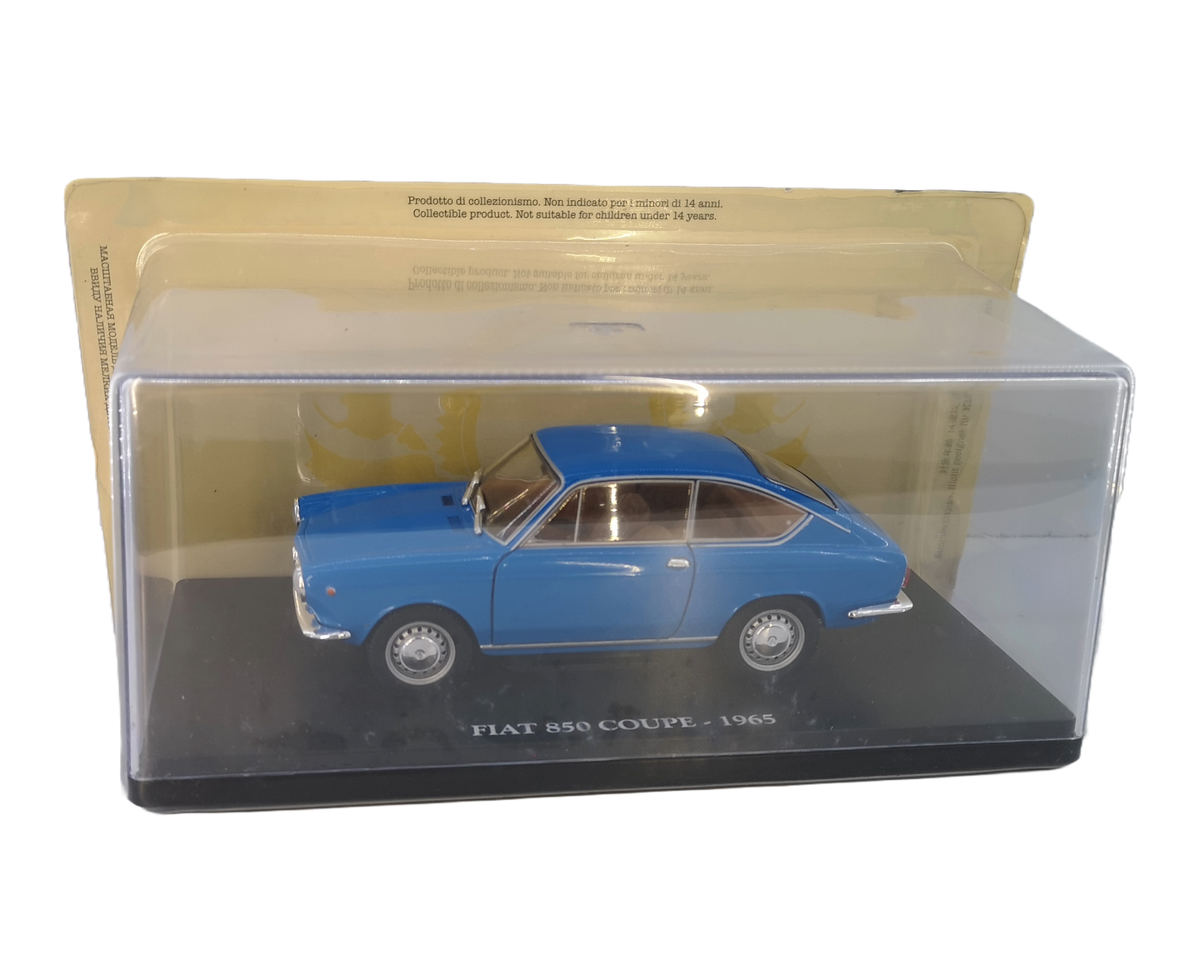 modellino auto 1/24 fiat 850 coupé modellini da collezione vintage die cast B